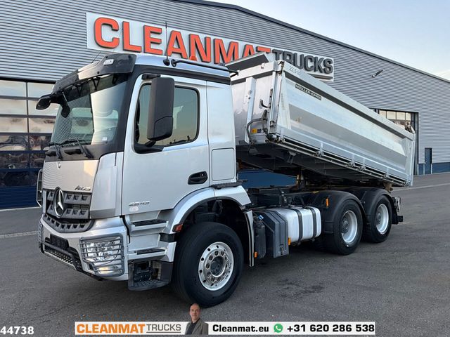 Mercedes-Benz Arocs 2643 6x4 Euro 6 3-zijdige kipper 12m³