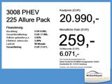 Peugeot 3008 PHEV 225 Allure Pack ACC+Navi+360+Totwinkel - silberne Peugeot 3008