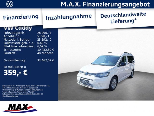 Caddy Life*90 KW*TDI*DSG*Standh*App*Navi*SHZ*AC*