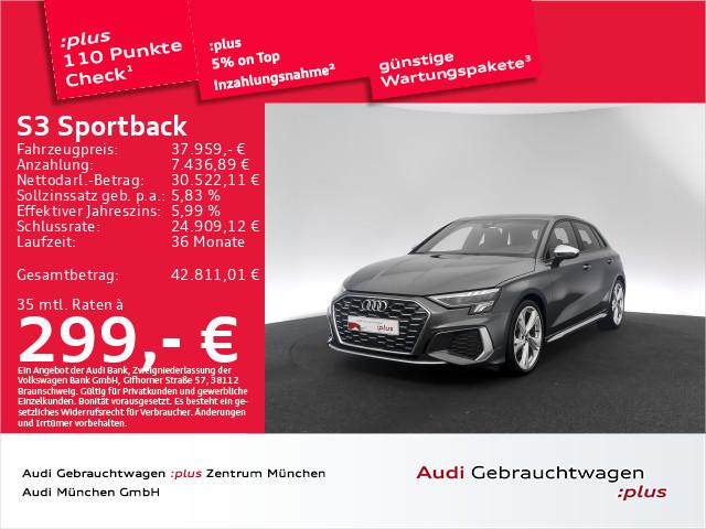Audi S3 Sportback TFSI S tronic Virtual/LED/Navi+/Kam