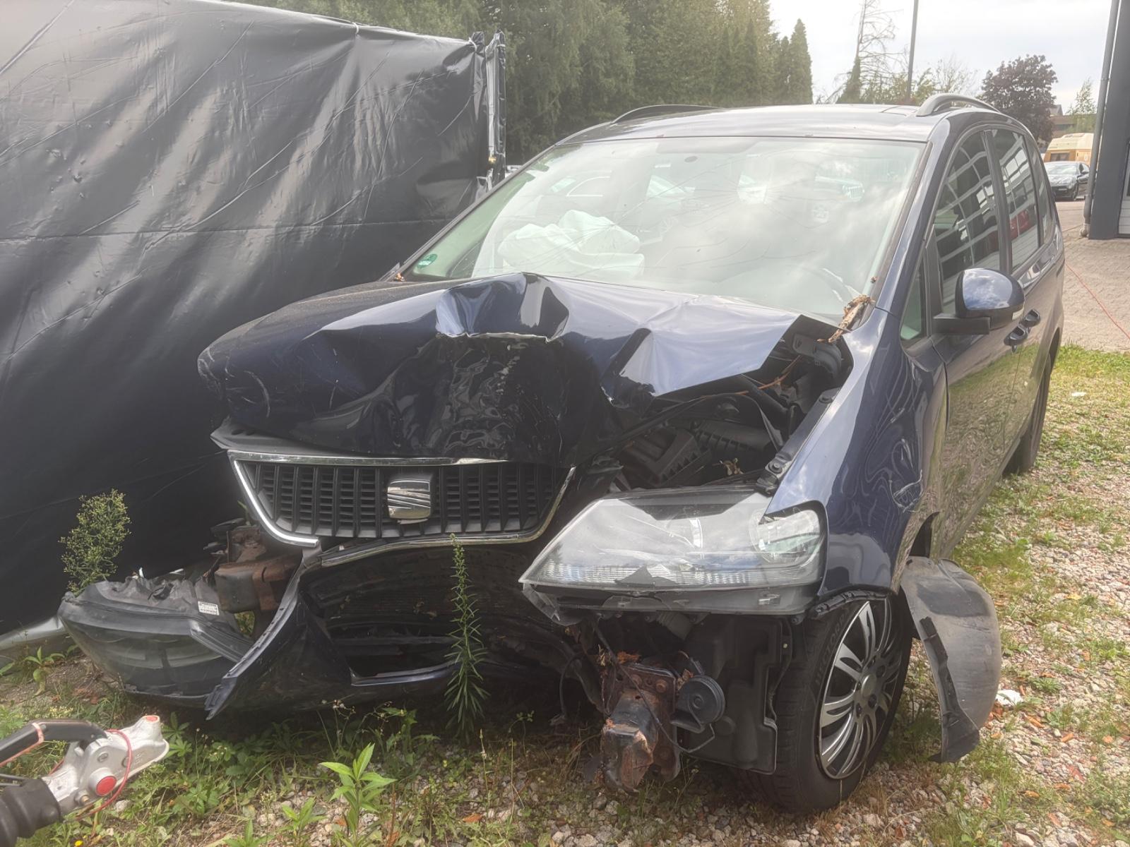 Seat Alhambra 2012 — rear view