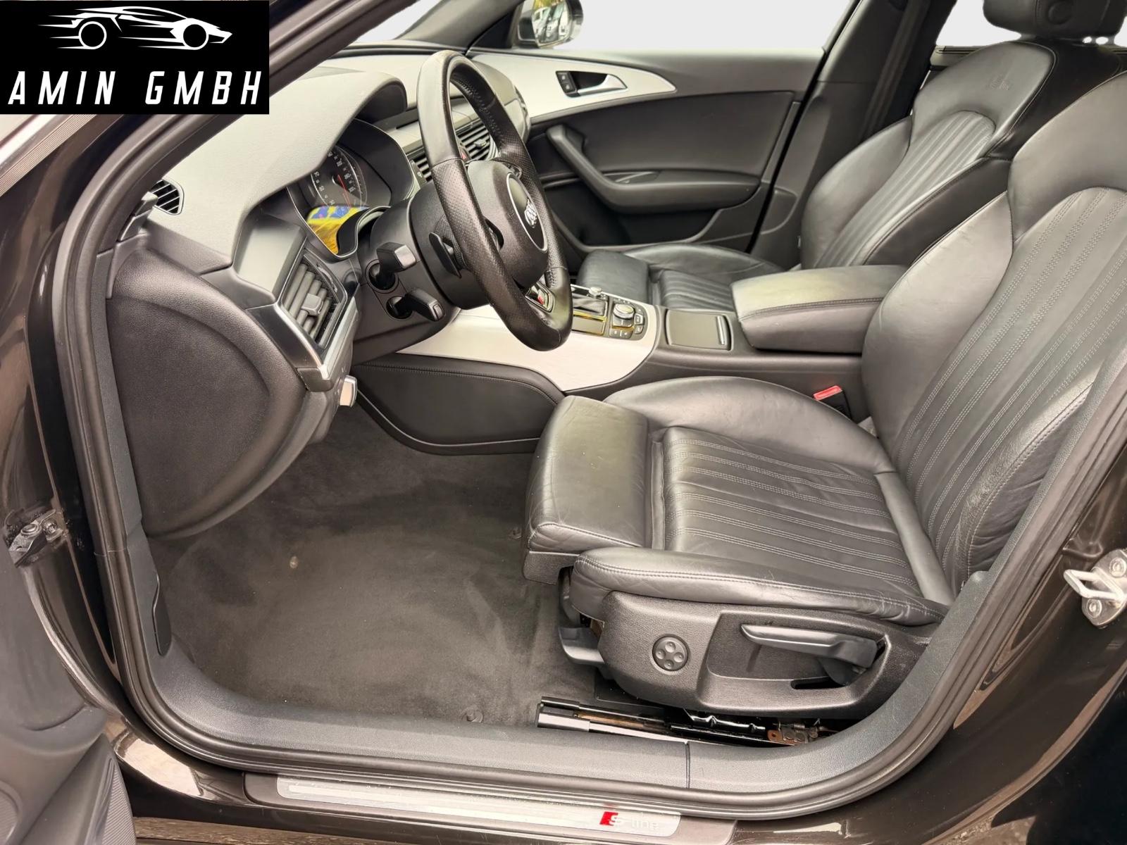 Audi A6 Avant 3.0 BiTDI quattro 313 ch S line • Boîte auto • Cuir Valcona • GPS MMI Touch • BOSE • 20"