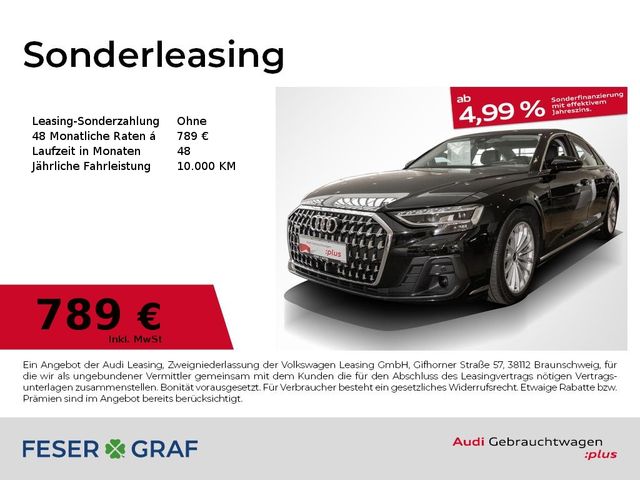 AUDI A8 50 TDI qu.,Matrix,Leder,Pano,Allradlenkung