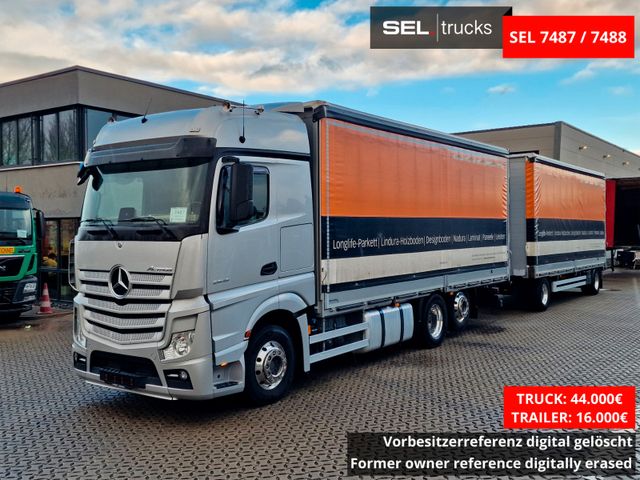 Mercedes-Benz Actros 2545 / Retarder / Xenon / Aluklappen