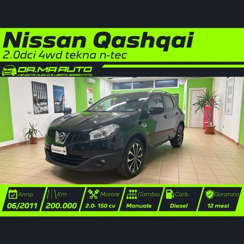 Nissan Qashqai 2.0 dCi DPF 4wd Tekna 2011