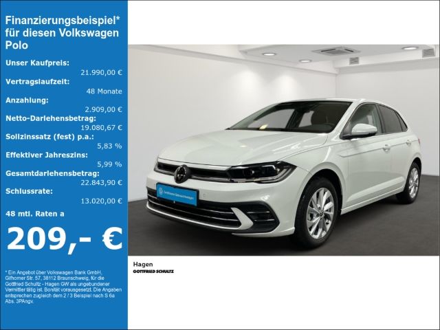 Volkswagen Polo 1.0 TSI DSG IQ.Light NAV ACC KAMERA Style