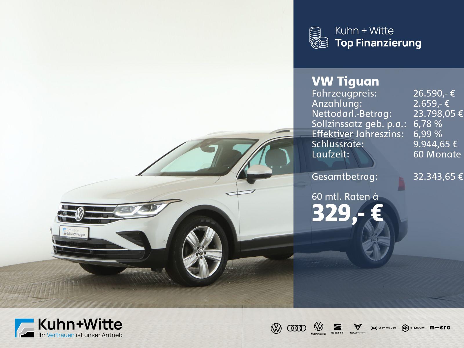 Volkswagen Tiguan 1.5 TSI Elegance AHK+Matrix+RFK+StandH