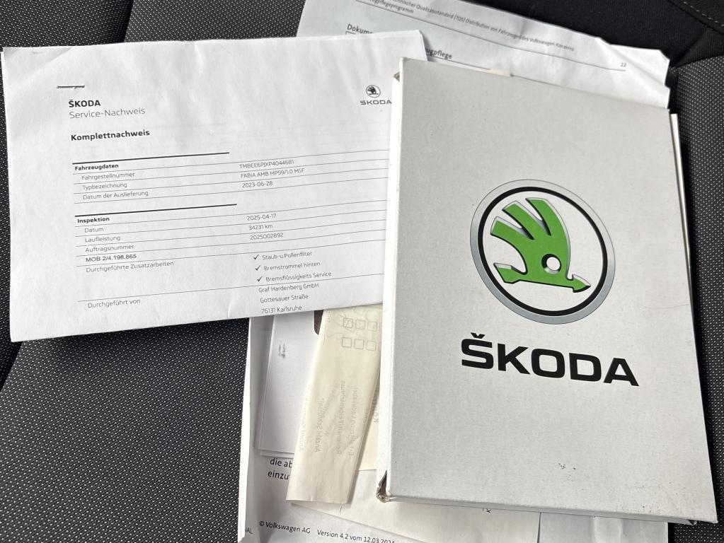 Skoda Fabia Ambition 1.0 MPI 59kW 5-Gang 4 Türen, миниатюра 21