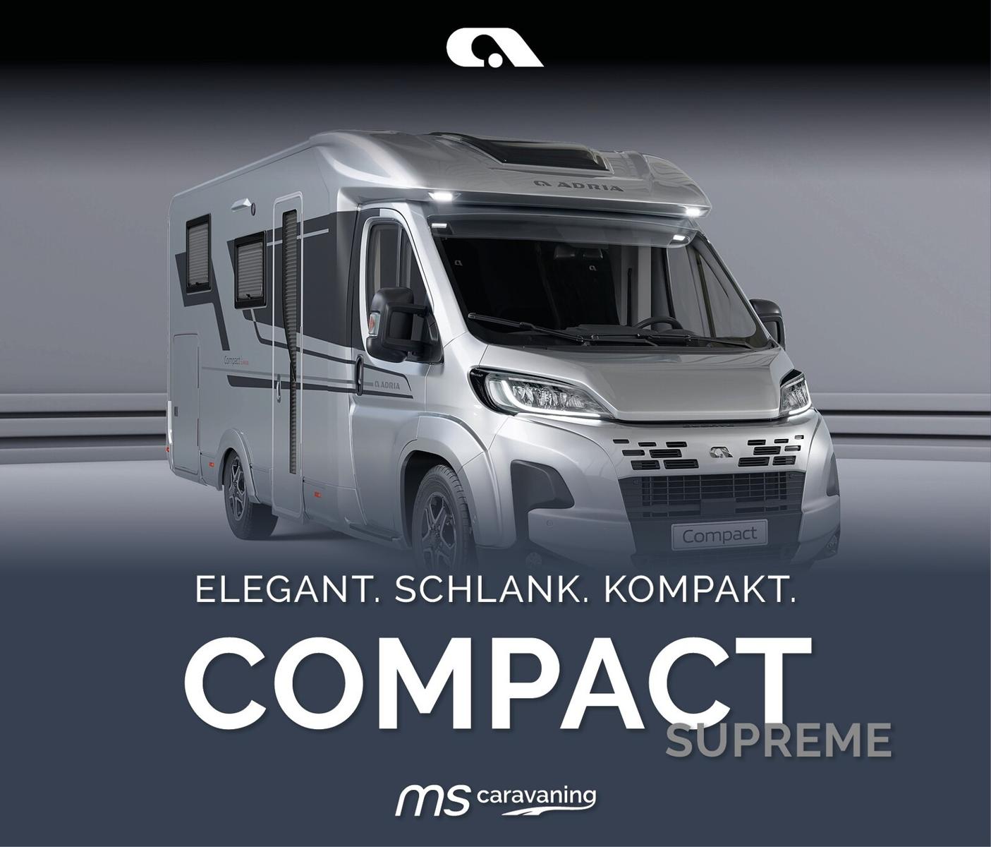 Adria Compact Supreme DL NEUES DESIGN DIESELHEIZ 2027