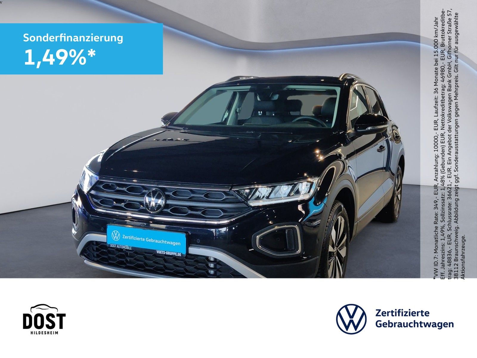 Volkswagen T-Roc 1.0 TSI Goal ACC+DAB+KLIMA+LED+NAVI+SHZ