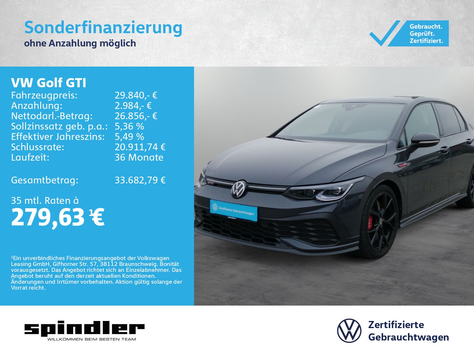 Volkswagen Golf GTI Clubsport VIII 2.0TSI DSG BlackStyle