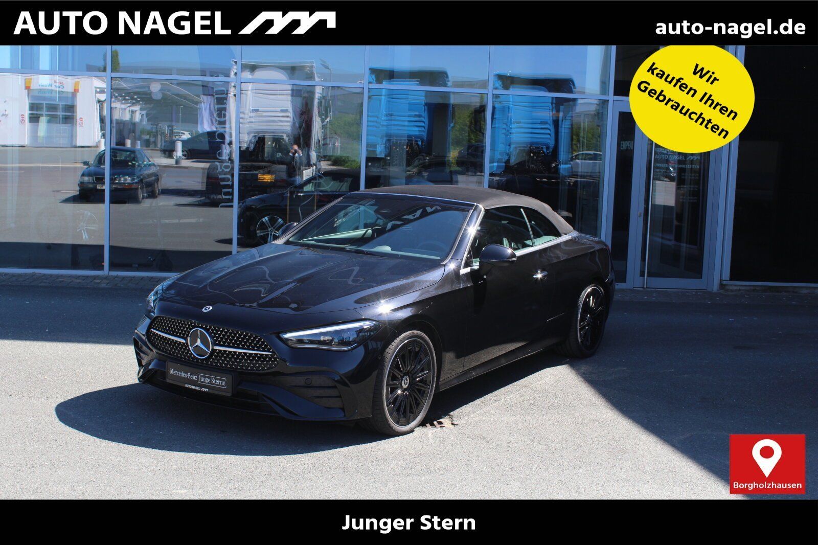 MERCEDES-BENZ CLE 220 d Cabrio AMG NIGHT+LED+KAMERA+MEMORY+DAB