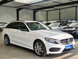 Mercedes-Benz C 400 T 4Matic AMG LINE LEDER NAVI LED DISTRONIC - Mercedes-Benz C 400 aus 2015