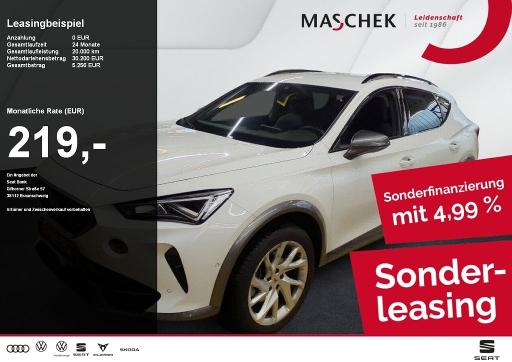 Cupra Formentor 1.5 TSI Sonderleasing! Navi Sitzh. PDC