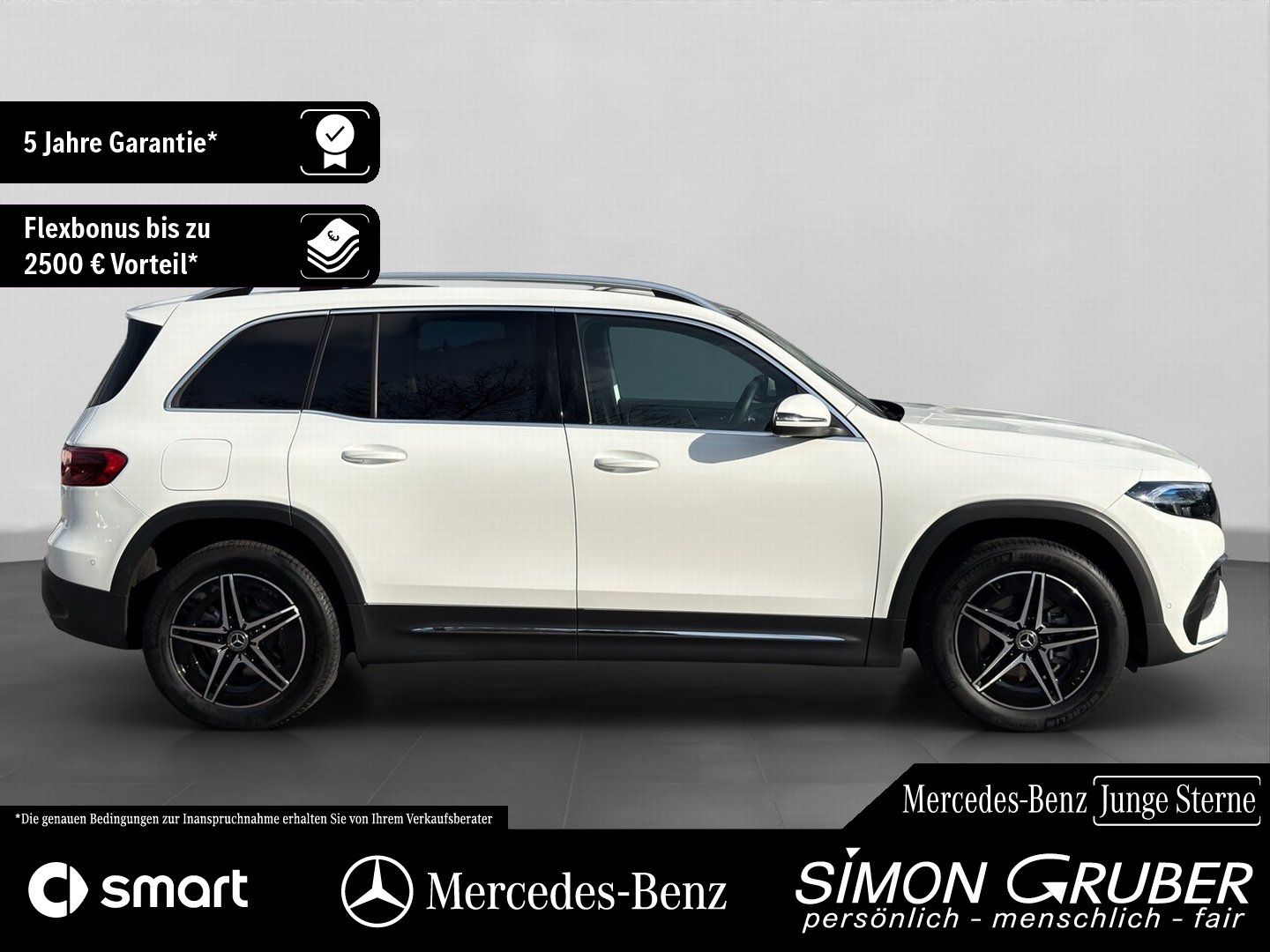 Fahrzeugabbildung Mercedes-Benz EQB 300 4M AMG Pano HUD Leder Distronic 7Sitze