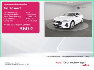 Audi Leasingangebot: Audi A5 Avant TFSIe qu. LED AHK Kam. Navi Standklima
