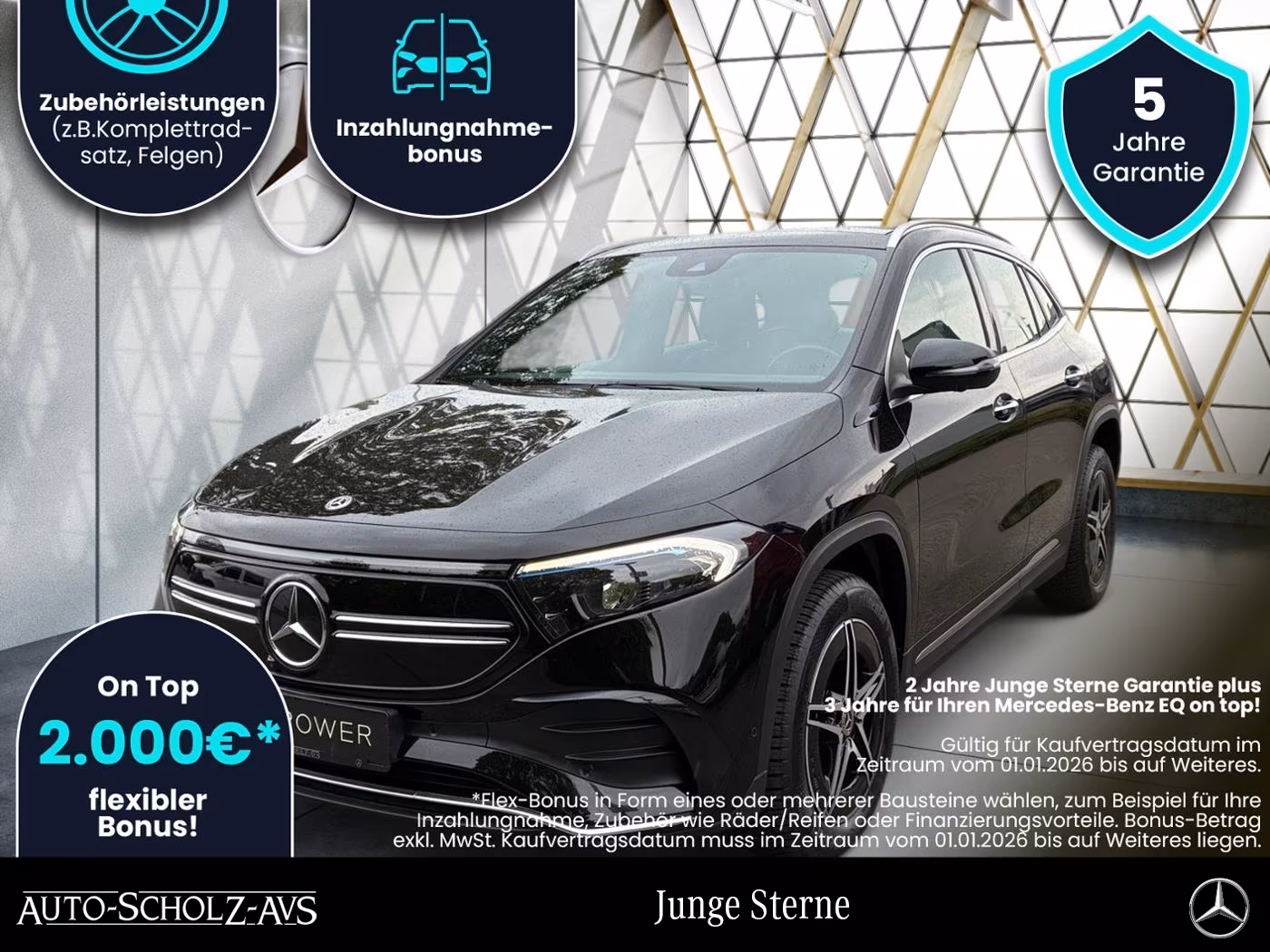 Mercedes-Benz EQA 250 AMG Pano*360°*Easy-Pack*Advanced Sound**
