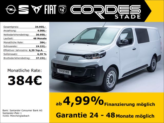 Fiat Scudo MULTICAB 6-Sitzer L3 2.0 D Navi + CITY Pak