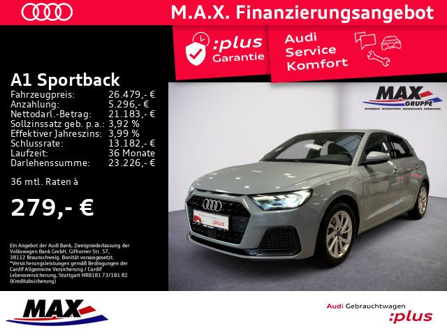 Audi A1 Sportback 30 TFSI ADVANCED LED+SITZHZG+ALU+VC