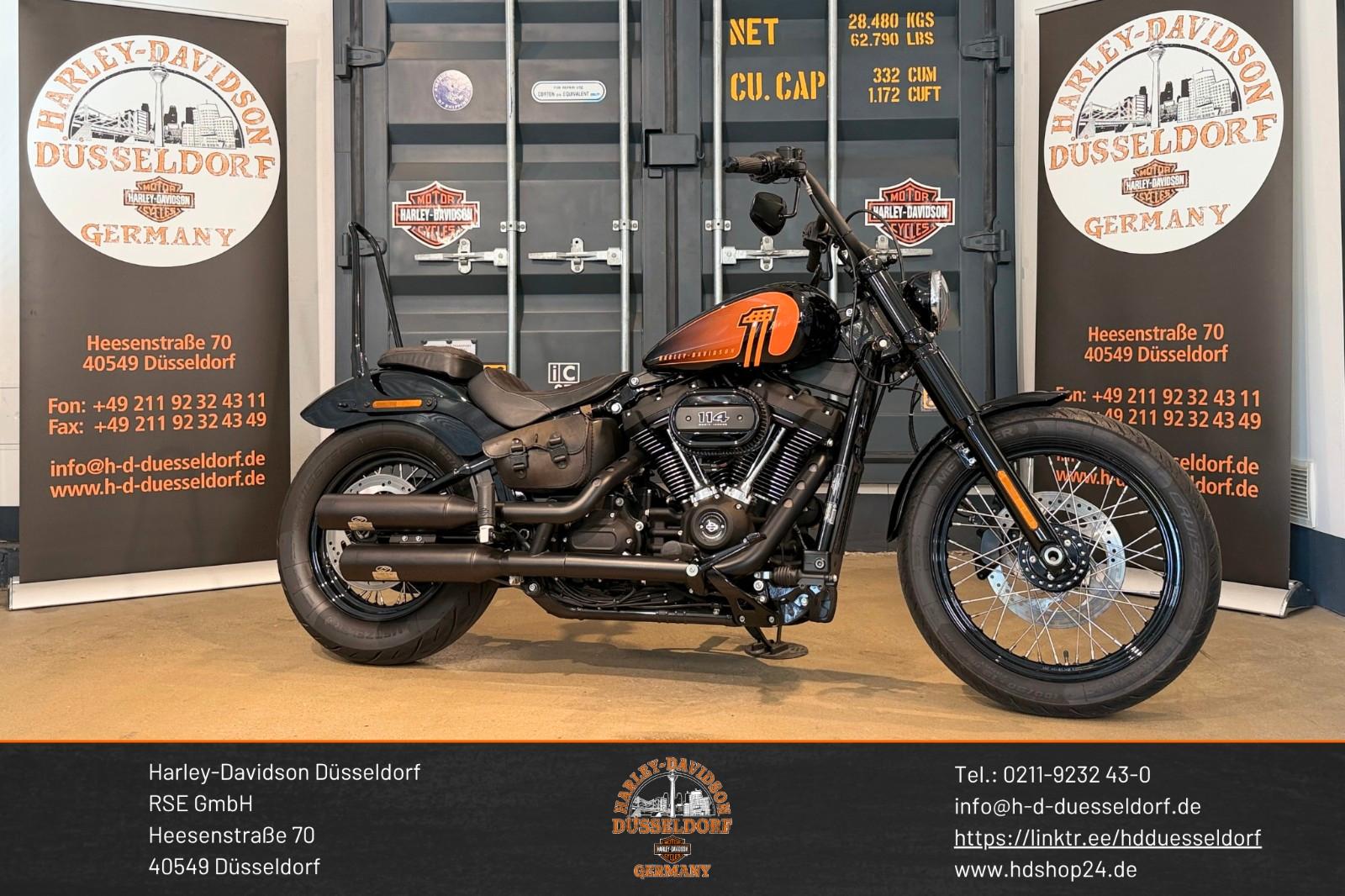 Harley-Davidson FXBBS Street Bob 114-Jekill&Hyde-1. Hand*TOP*