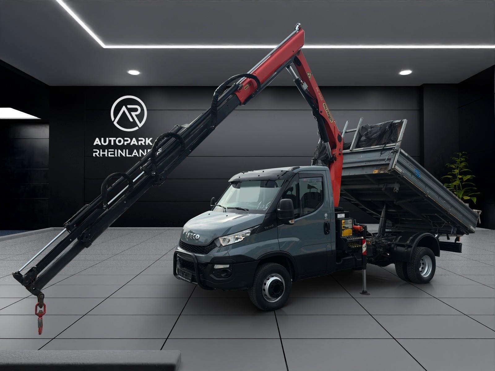Iveco Daily 70C17*3.0D*PALFINGER-KRAN*MEILLER-KIPPER*