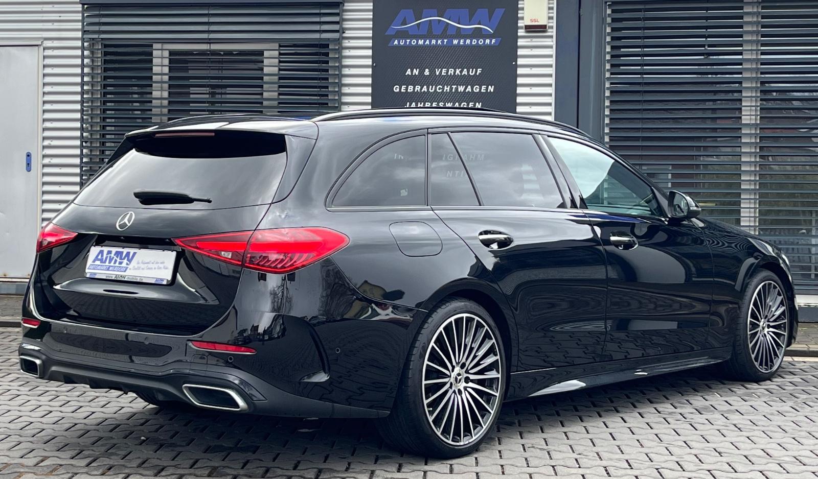 Mercedes-Benz C 300 d AMG-Line Night*AHK*PANO*CARBON*LED*LEDER