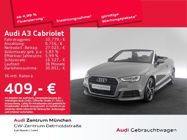 Audi A3 Cabriolet 35 TFSI S tronic sport S line Virtu