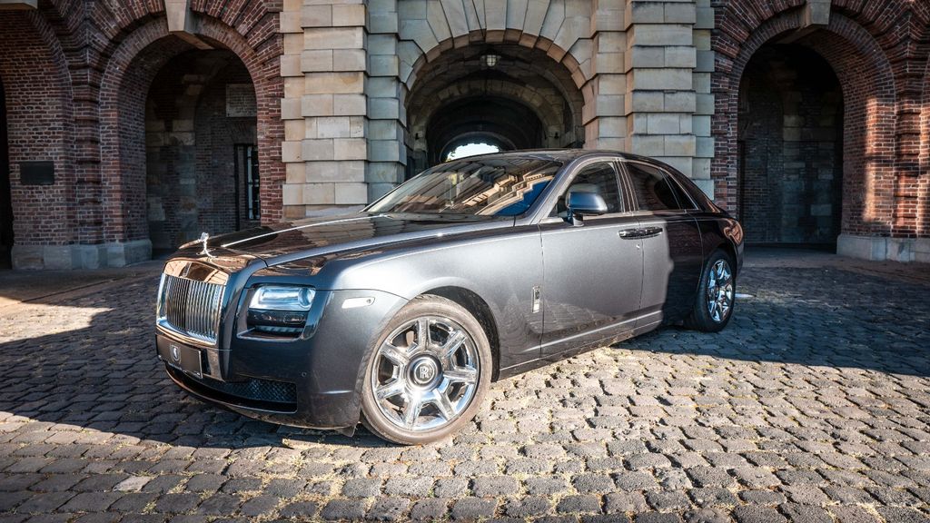 Rolls-Royce Ghost/Rear Seat/Gardinen/Panorama