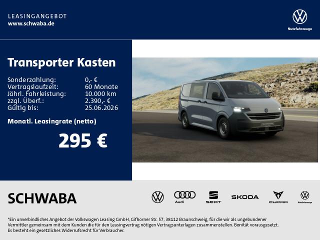 Volkswagen Transporter Kasten 2,0 TDI k.R. *5 Jahre Garanti