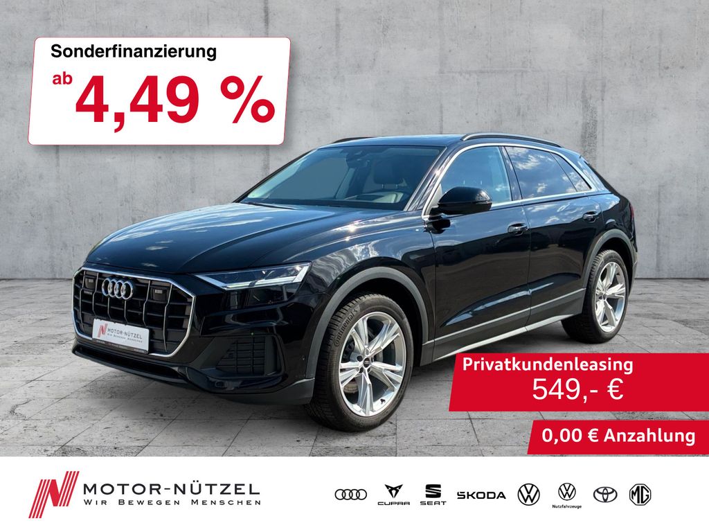 Audi Q8 50 TDI QU LED+NAVI+HuD+AIR+RFK+ACC+AHK+PANO
