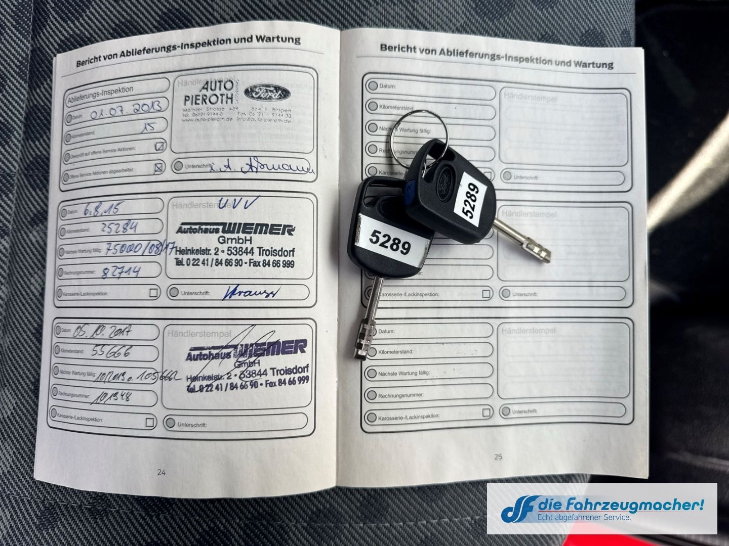 Fahrzeugabbildung Ford Transit Kombi FT 280 K Freisprech Allwetterreife