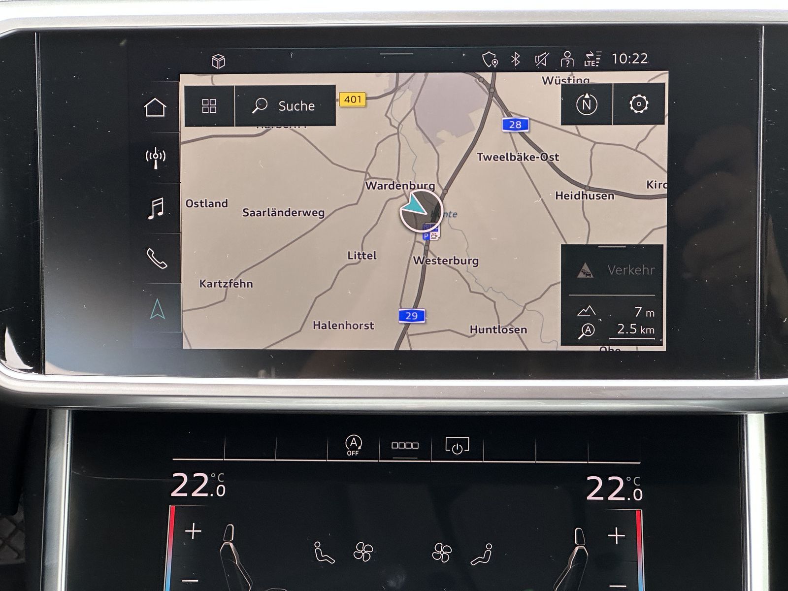 Fahrzeugabbildung Audi A6 Avant 40 TDI S-Tronic Sport NAV+LED+ACC+KAM