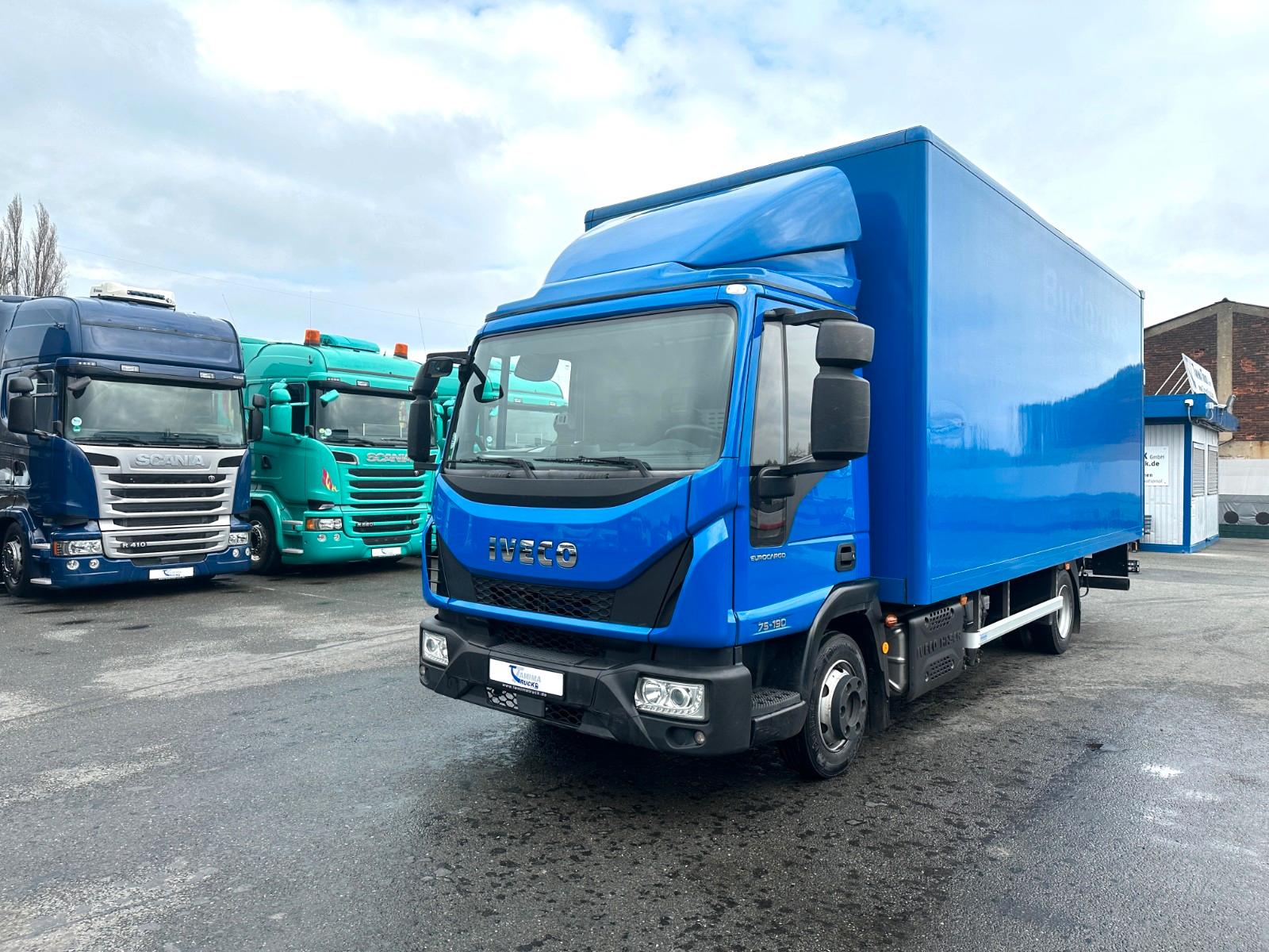 Iveco EUROCARGO 75-190/LBW/R-Kamera/3-Sitzer/Klima