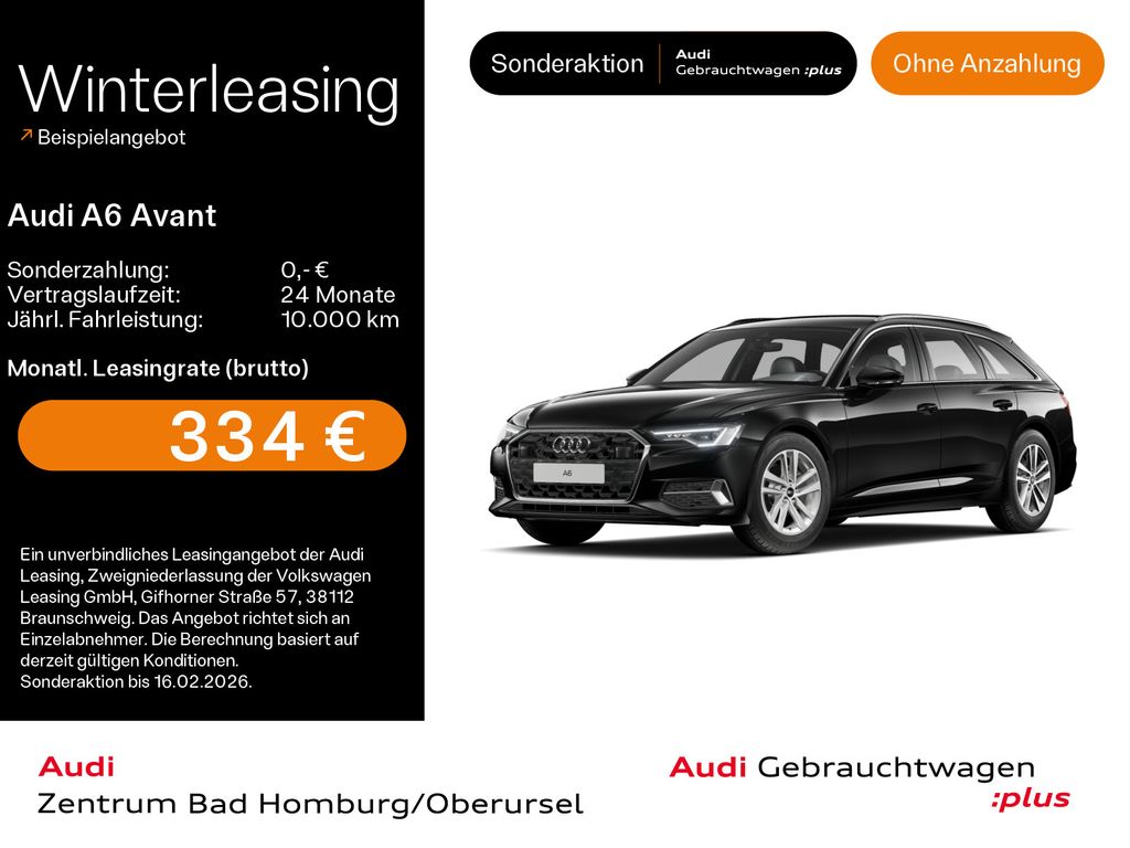 A6 Avant Sport advanced 40 TDI*Navi*LED*Alu*AHK*