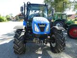 New Holland T4 S 55 neuwertiger Zustand mit Heckschaufel - New Holland Radlader