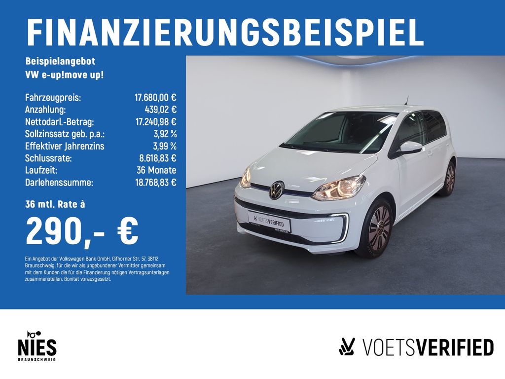 Volkswagen e-up!move up! SHZ+RearView+PDC