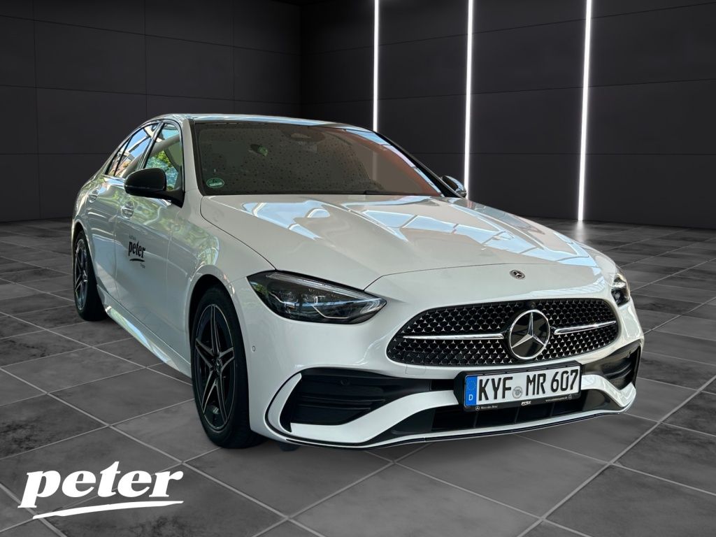 Mercedes-Benz C 180 AMG+NIGHT+18''+PANORAMA+360°+9G+LED+KEYLES imagem 3