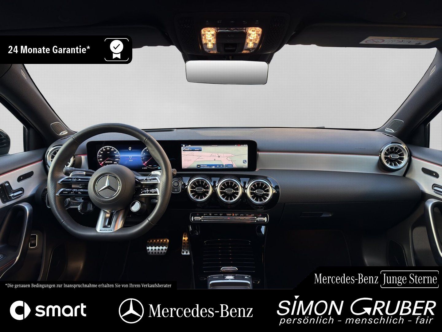 Fahrzeugabbildung Mercedes-Benz A 35 4M AMG Limo Night II Pano HUD 360 Burm Ambi
