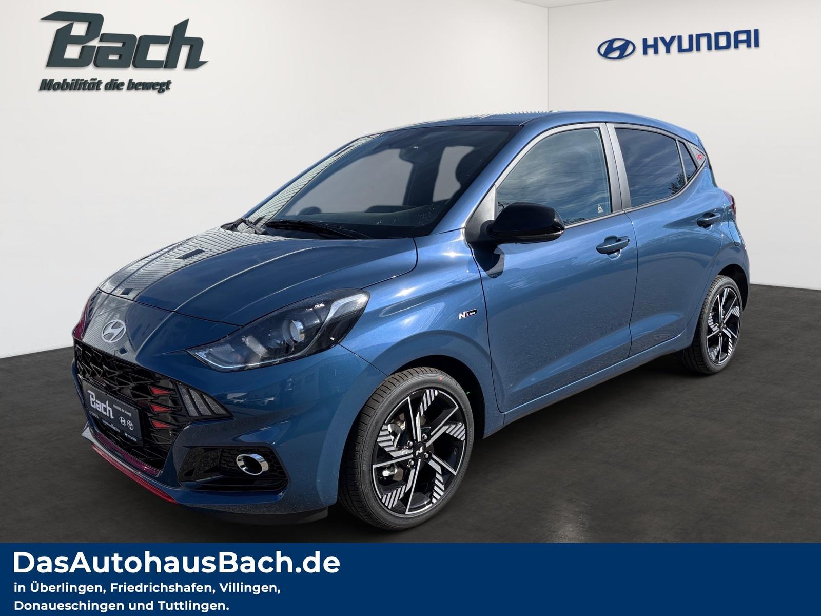 Hyundai i10 T-GDI 1,0L N-Line 5-MT 2WD LED+Navi+SHZ+Kam.