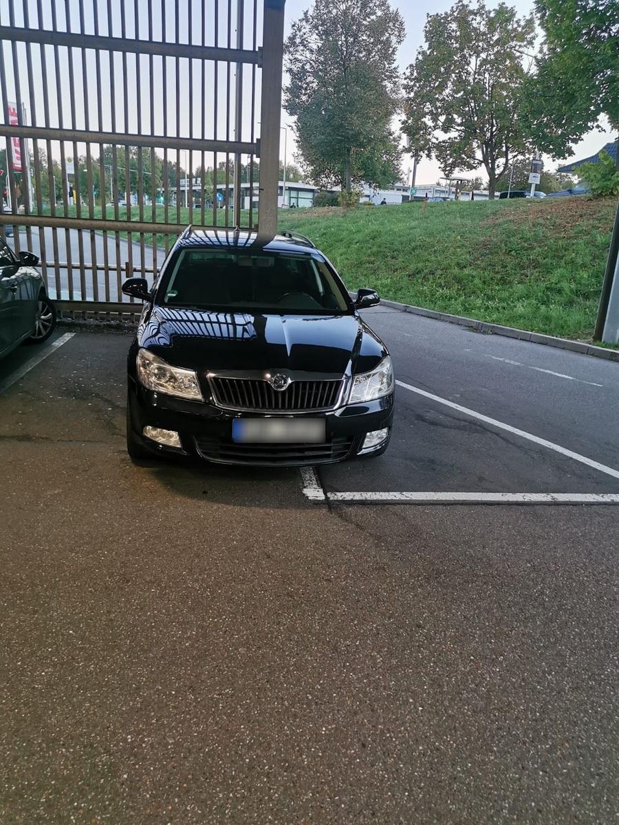 Skoda Octavia 2013 — rear view