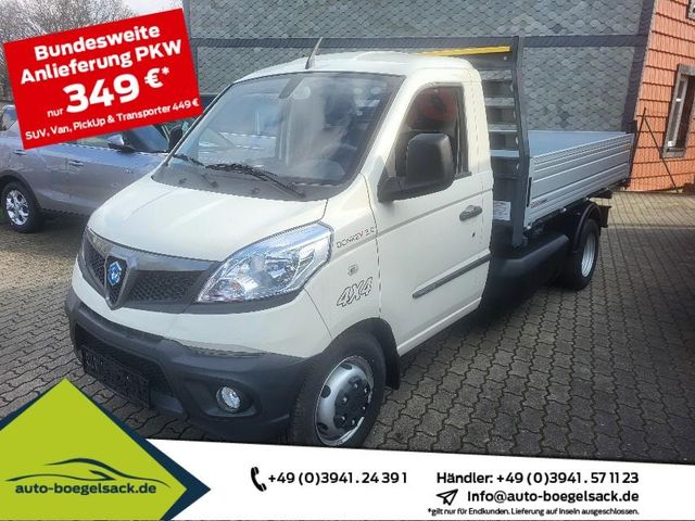 Piaggio Porter NP6 LR 3.250 LPG 4x4+DREISEITENKIPPER+TOP