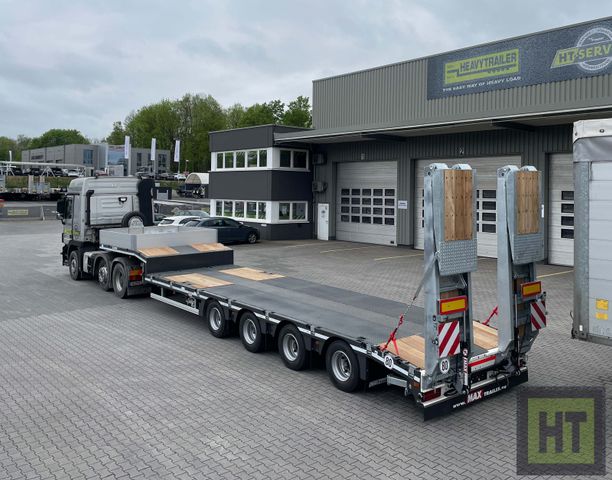 Faymonville MAX Trailer 4-Achs-Tele-Semi-Rampen-nachlaufgel.