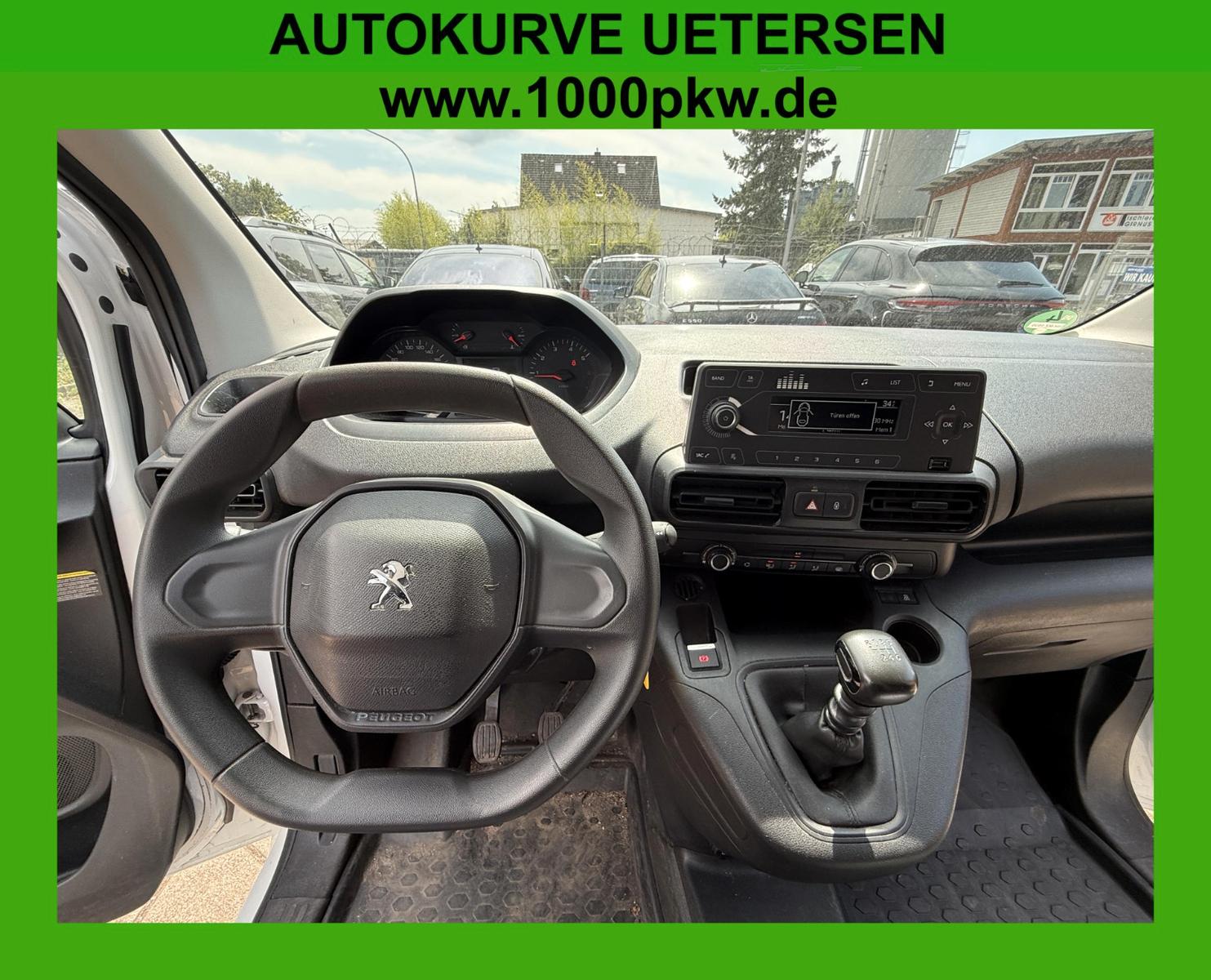 Peugeot Partner 1.2 Kasten Klima 3. Sitzer PDC Tempo BT