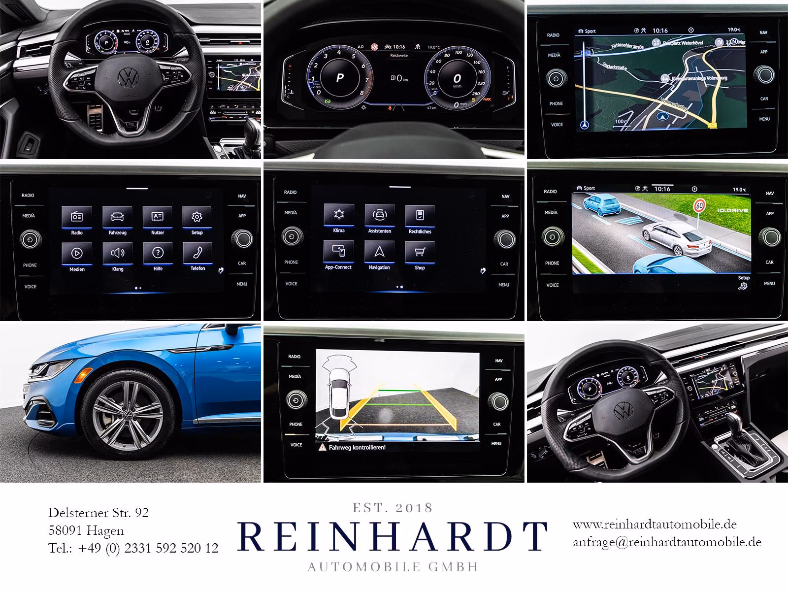 Volkswagen ARTEON LIMOUSINE 2.0TSi R LINE IQ-L/ACC/KAMERA