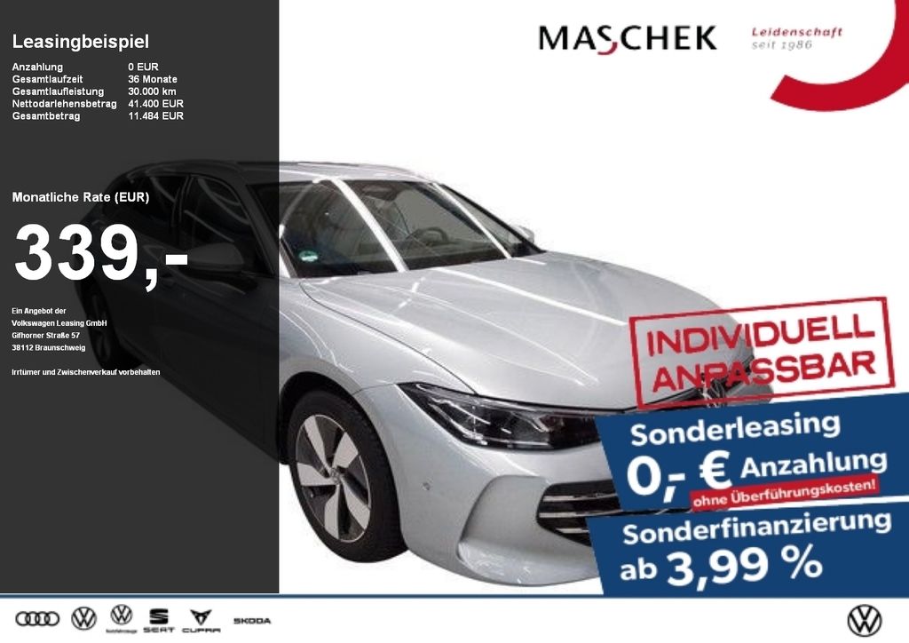 Volkswagen Passat Elegance eHybrid HeadUp AHK RearView Ansc