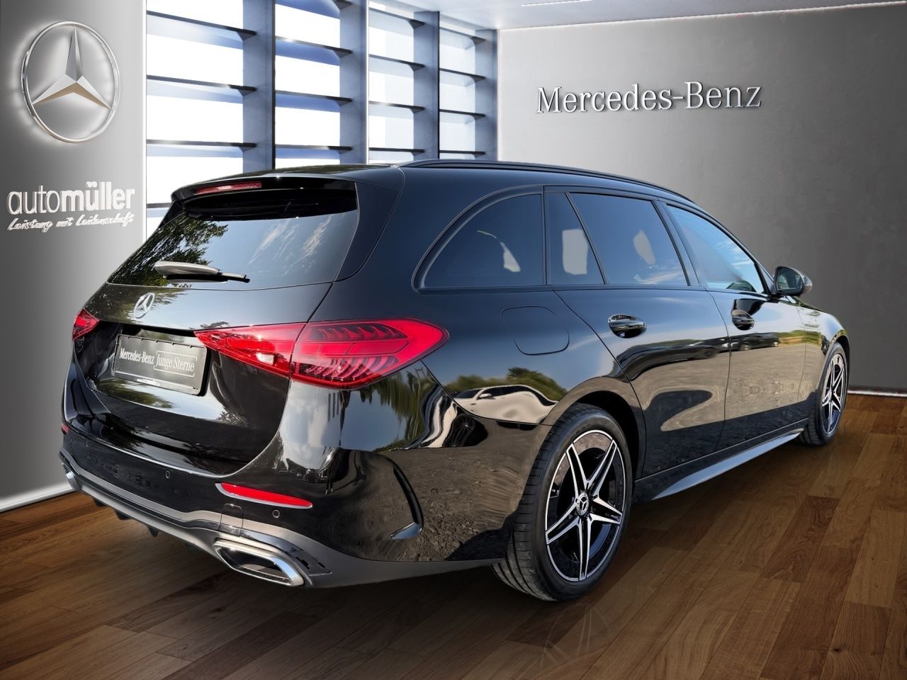 Fahrzeugabbildung Mercedes-Benz C 180 T AMG+NIGHT+AHK+KAMERA+KEYLESS+LED+
