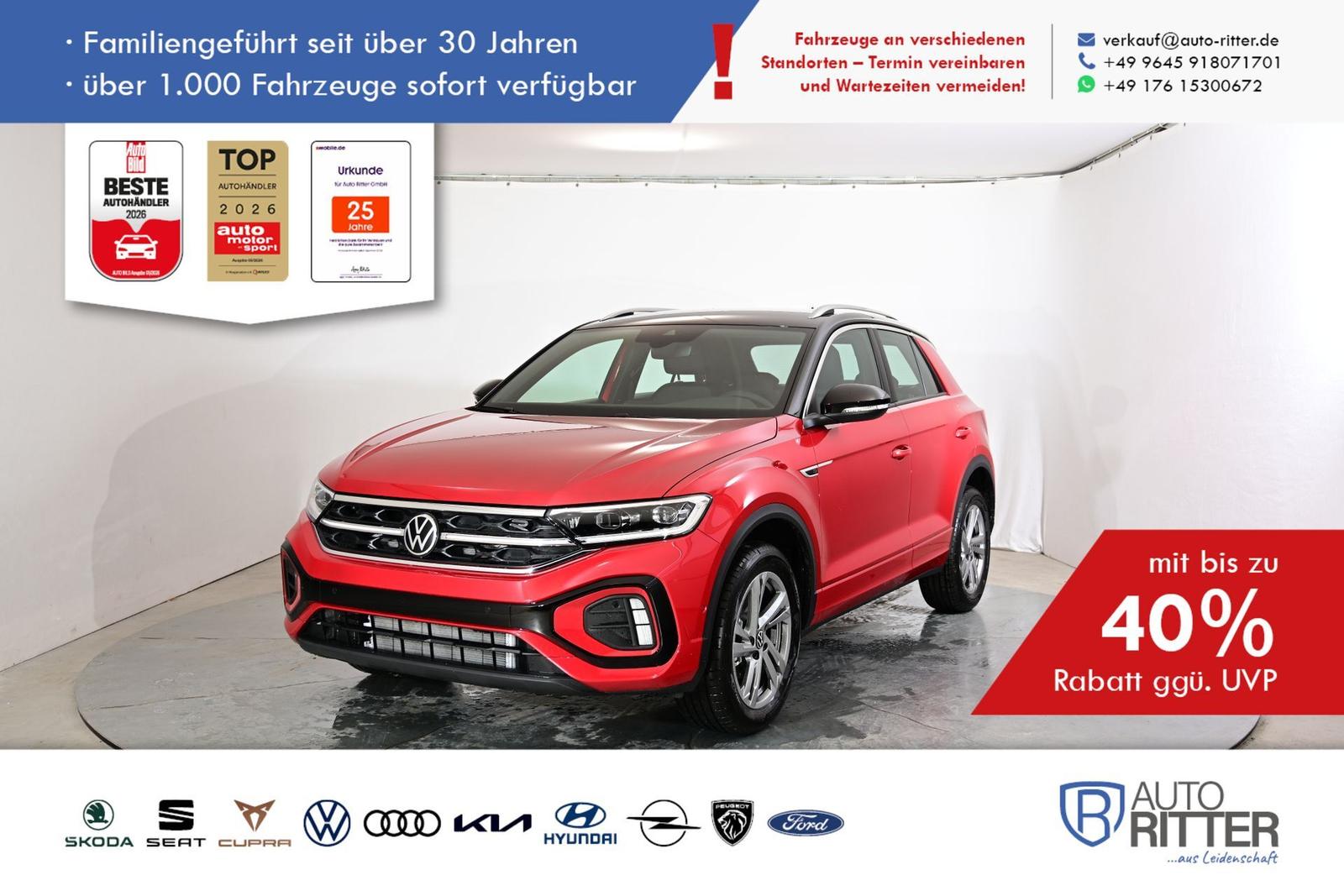 Volkswagen T-Roc R-Line ACC|Matrix|LED|Navi|Massage|Carp...
