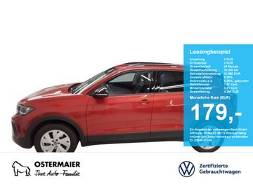 Volkswagen Leasingangebot: Volkswagen T-Cross GOAL 1.0TSI 116PS NP.34T AHK.KAMERA.NAVI