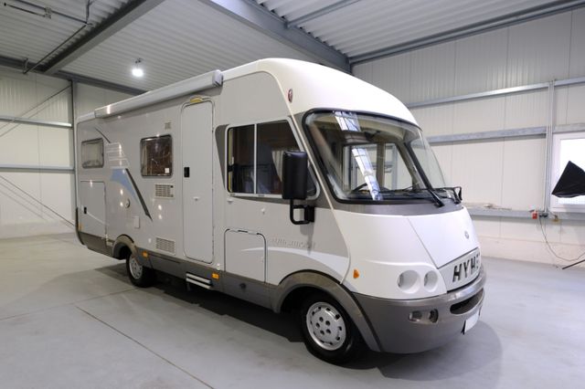 HYMER / ERIBA / HYMERCAR B 514/1.Hand/Festbett+Hubbett/DPF/Klima/Garage