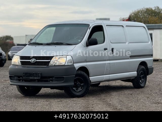 Toyota Hiace 2.5 D4D lang 4x4 Allrad Klima 2xSchiebetür